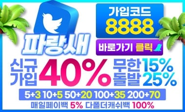토토사이트 파랑새 안전토토사이트